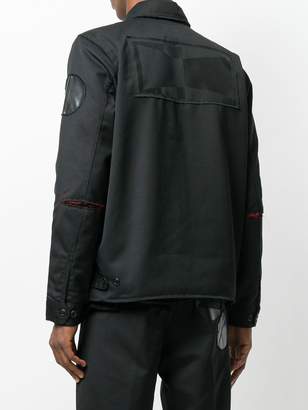 Carhartt patch detail zipped jacket