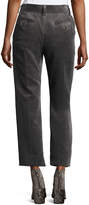 Thumbnail for your product : Marc Jacobs Cropped Wide-Leg Corduroy Pants