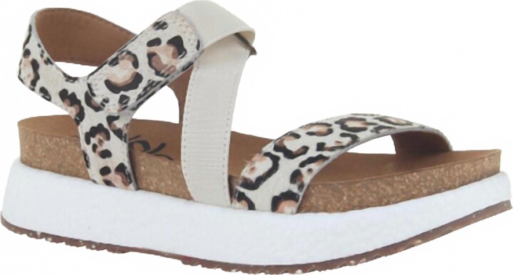 OTBT Women's Sierra Wedge Sandals In Animal Print