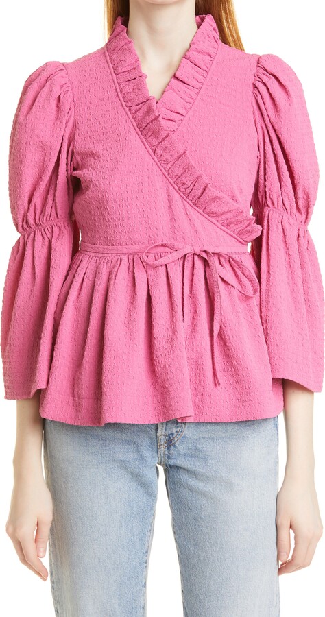 Pink Bell Sleeve Top | Shop the world's largest collection of 