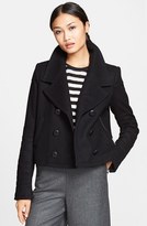 Thumbnail for your product : Rachel Zoe 'Claude' Double Breasted Wool Jacket