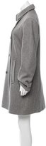 Thumbnail for your product : Jil Sander Virgin Wool Double-Breasted Coat