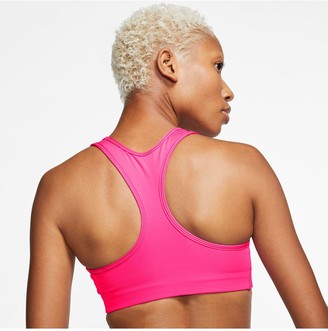 Nike Medium Support Padded Swoosh Sports Bra - Hyper Pink