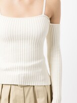 Thumbnail for your product : ANNA QUAN Bonnie cold-shoulder top