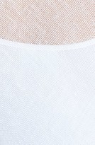 Thumbnail for your product : Eileen Fisher U-Neck Mesh Back Top