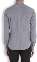 Thumbnail for your product : Zegna Sport 2271 Zegna Sport White and navy gingham cotton shirt