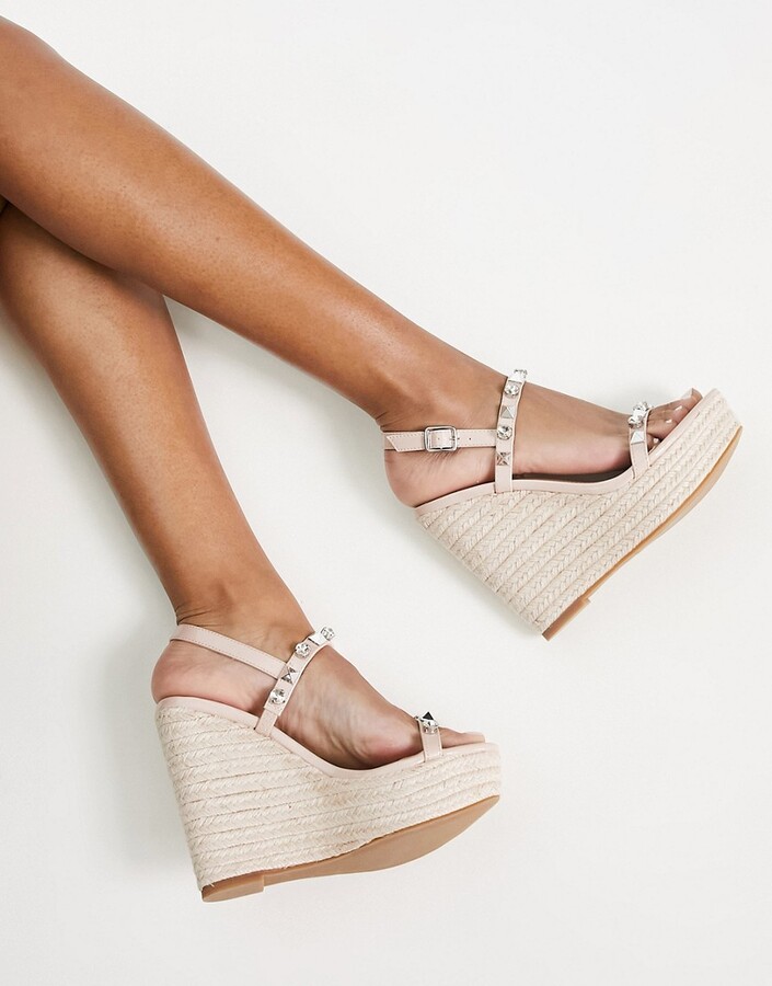 steve madden camel wedges