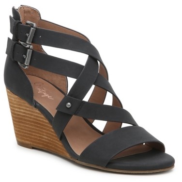 crown vintage carlotta wedge sandal