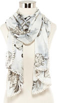 Thumbnail for your product : JCPenney MIXIT Mixit™ Floral Scarf