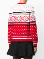 Thumbnail for your product : MSGM contrast jumper