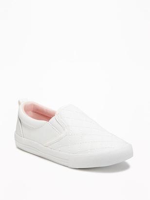 Old Navy Quilted Slip-Ons for Toddler Girls