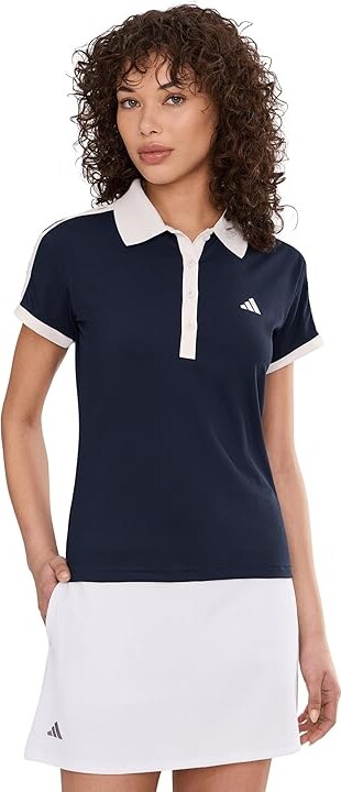adidas Heritage Tennis Polo Women's Clothing Ink : SM Elastane/Polyester