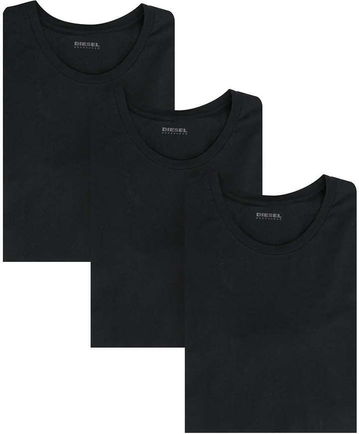 Diesel logo threepack Tshirts ShopStyle Undershirts