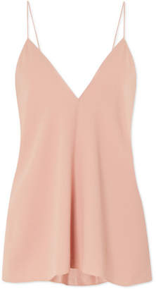 Theory Draped Crepe Camisole - Antique rose