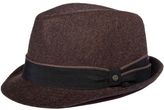 Thumbnail for your product : Stetson Wool-Blend Herringbone Fedora