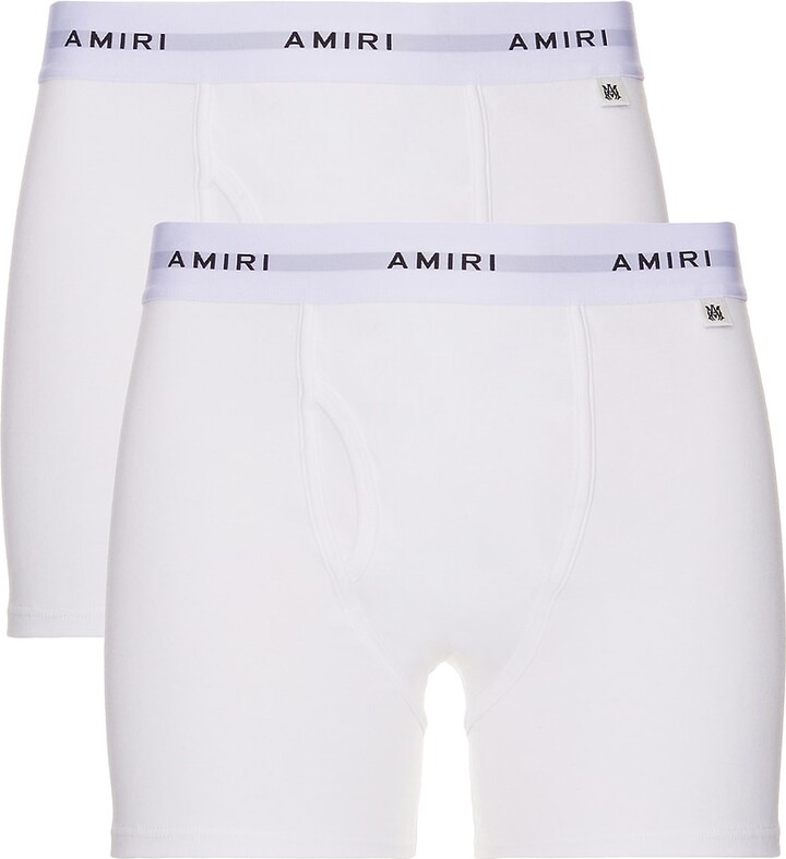 Amiri Brief Boxer 2-Pack in White