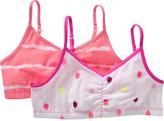 Thumbnail for your product : Old Navy Girls Cami Bra 2-Packs
