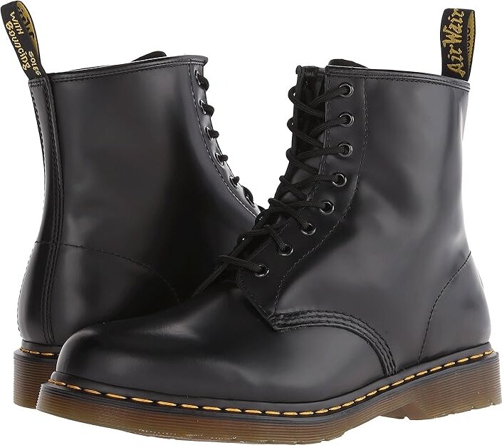 Dr. Martens 1460 Pascal Front Zip (Black Nappa) Women's Boots - ShopStyle
