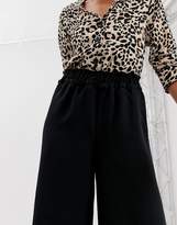 Thumbnail for your product : Vero Moda Tall Paperbag High Waist Wide Leg Pant