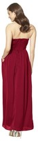 Thumbnail for your product : Women's Satin Strapless Maxi Bridesmaid Dress  Fashion Colors - TEVOLIO