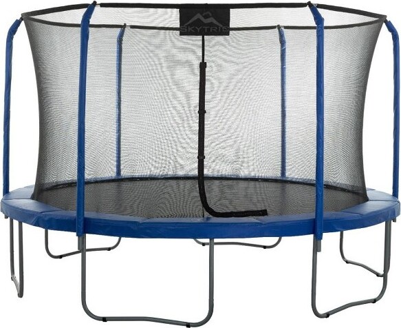Upper Bounce Skytric13FTRoundTrampolineSetwithPremiumTop-RingFlexFrameSafetyEnclosureSystem