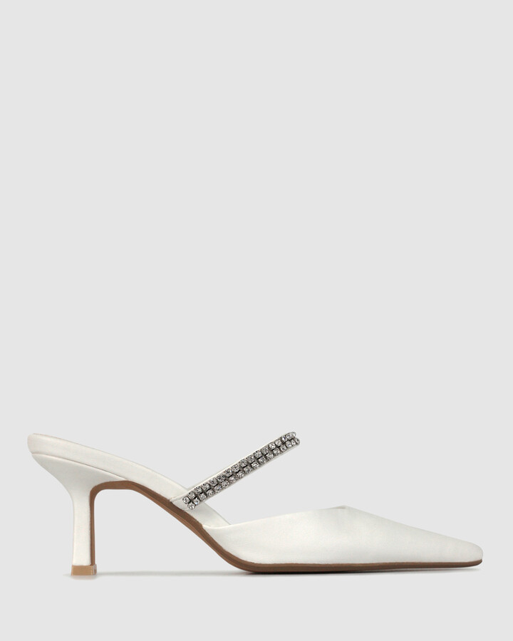 betts Women's Mid-low heels Jem Low Stiletto Heel Pumps