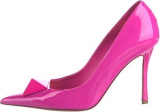 Valentino Rockstud Accents Patent Leather Pumps