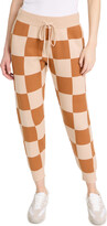 Thumbnail for your product : Monrow Supersoft Sweater Knit Checkered Joggers
