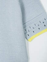 Thumbnail for your product : Knot contrast trim jumper