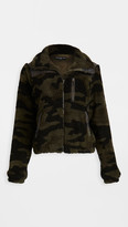 Thumbnail for your product : Generation Love Cedric Camo Sherpa Bomber