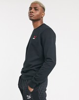 Thumbnail for your product : Puma Classics embroidered sweatshirt in black