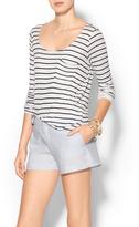 Thumbnail for your product : Splendid New Haven Stripe LS Top