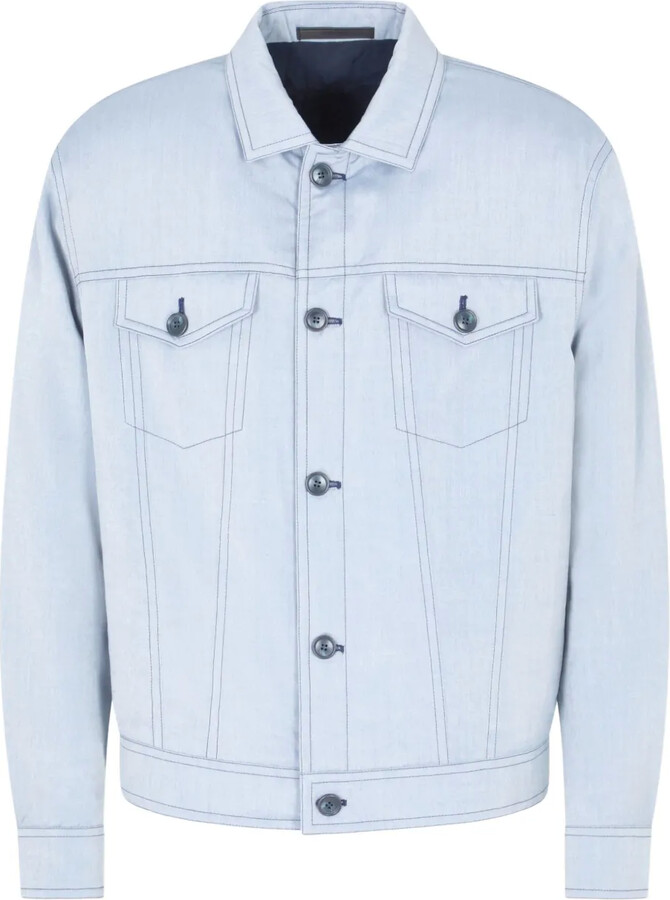 Giorgio Armani Silk Bomber Jacket