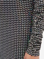 Thumbnail for your product : Dolce & Gabbana High-neck Sequinned Lamé-jersey Mini Dress - Silver
