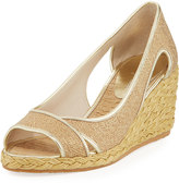 Thumbnail for your product : Donald J Pliner Coraa Metallic Wedge Espadrille Sandal, Gold