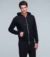 Thumbnail for your product : Balmain Embossed logo hooded sweatshirt