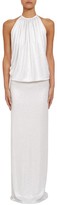Thumbnail for your product : Alexandre Vauthier Microcrystal Halterneck Gown