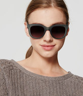 Thumbnail for your product : LOFT Matte Round Sunglasses