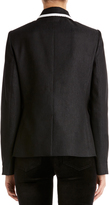 Thumbnail for your product : Jones New York One-Button Blazer with Contrast Piping