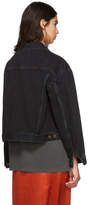 Thumbnail for your product : Balenciaga Black Denim Swing Jacket