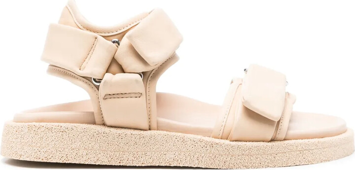Officine Creative Inner touch-strap leather sandals