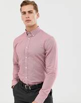 Thumbnail for your product : Ben Sherman Micro Gingham Shirt-Red