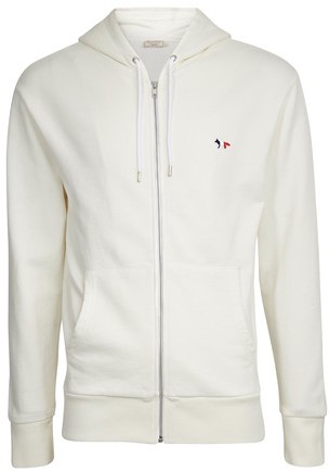 MAISON KITSUNÉ Tricolor fox patch zipped hoodie - ShopStyle