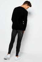 Thumbnail for your product : boohoo Grey Wash Stretch Skinny Jeans