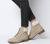 Thumbnail for your product : Timberland Slim Premium 6 Inch Fur Cuff Boots Stone Exclusive