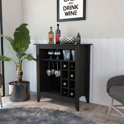 Red Barrel Studio Modern Minimalist Bar Cabinet