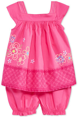 First Impressions Baby Girls' 2-Pc. Flower Tunic & Bloomer Set, Only at Macy's