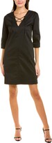 Thumbnail for your product : Elie Tahari Tie Up Poplin Shift Dress
