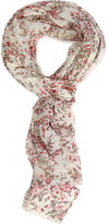 Thumbnail for your product : Forever 21 Subtle Floral Woven Scarf