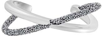 Swarovski Crystaldust Grey Crystal Cuff Cross Bangle 5348042